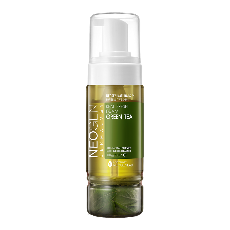 DERMALOGY REAL FRESH FOAM CLEANSER GREEN TEA 160G