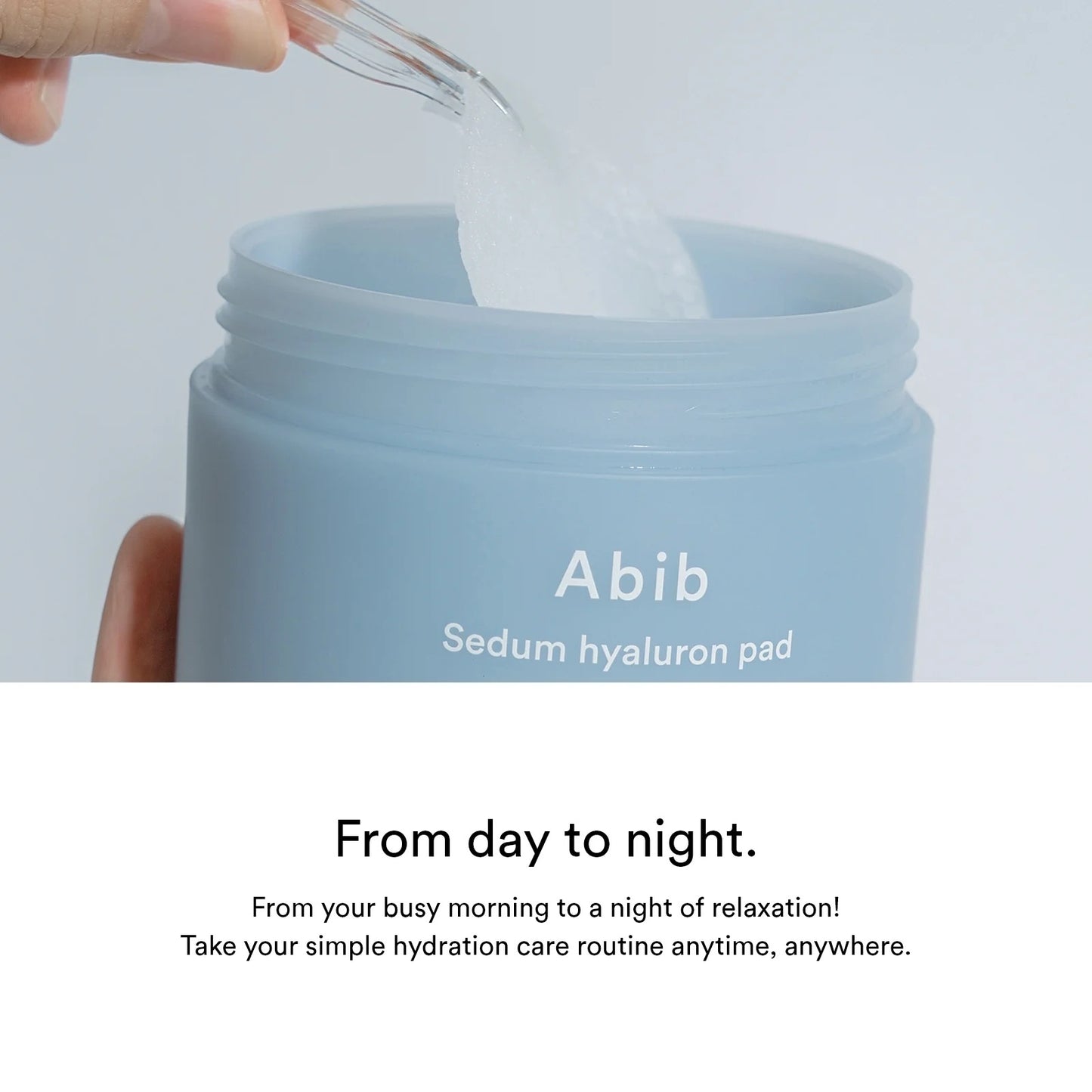 Sedum hyaluron pad Hydrating touch - 165ml. 75 pads