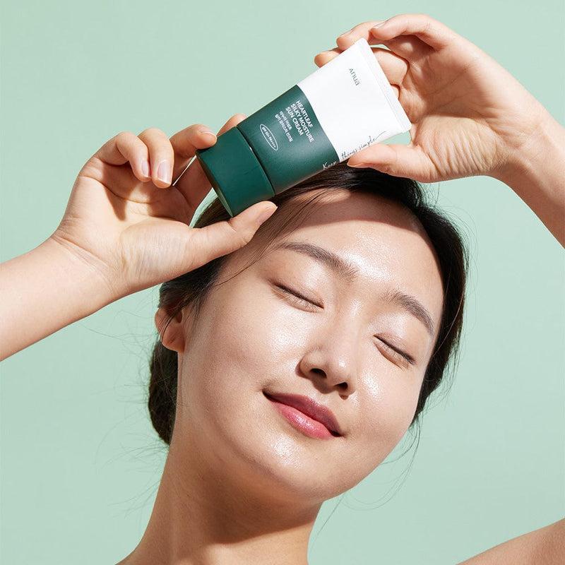 HEARTLEAF SILKY MOISTURE SUNSCREEN 50ml
