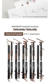 Powder Jet Dual Brow 0.75g - #05 Dark Brown