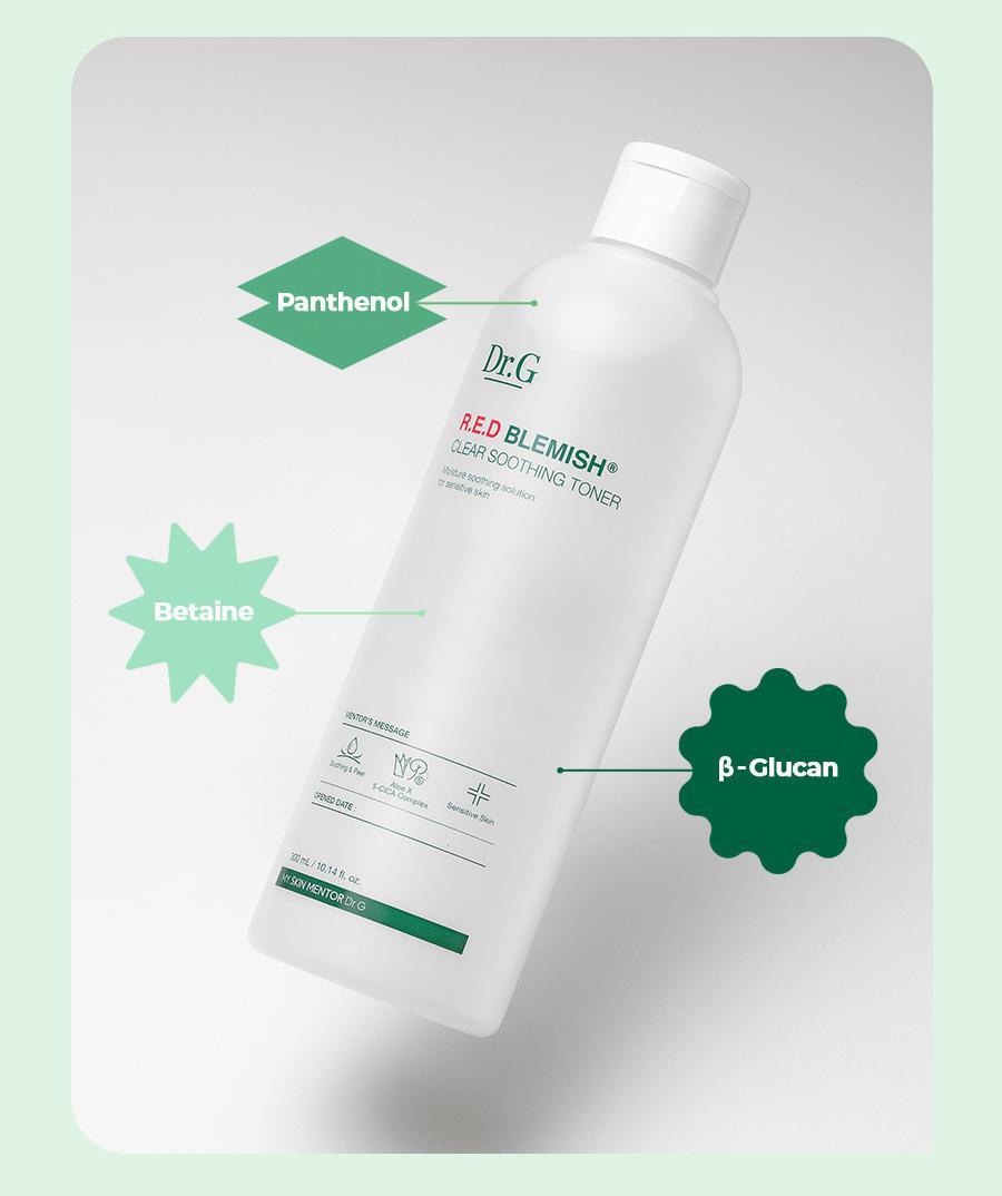 Red Blemish Clear Soothing Toner 300ml
