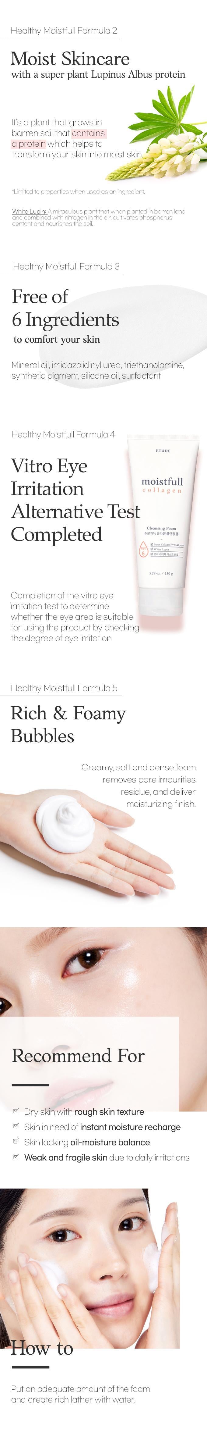 Moistfull Collagen Cleansing Foam 150ml