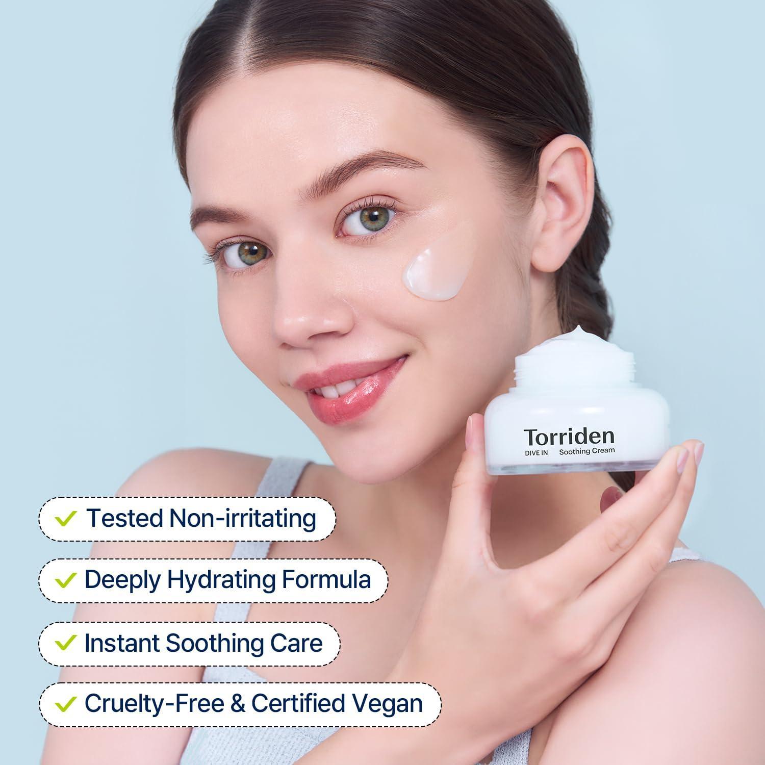 DIVE IN Low Molecular Hyaluronic Acid Soothing Cream 100ml