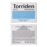 DIVE IN Low Molecular Hyaluronic Acid Soothing Cream 100ml