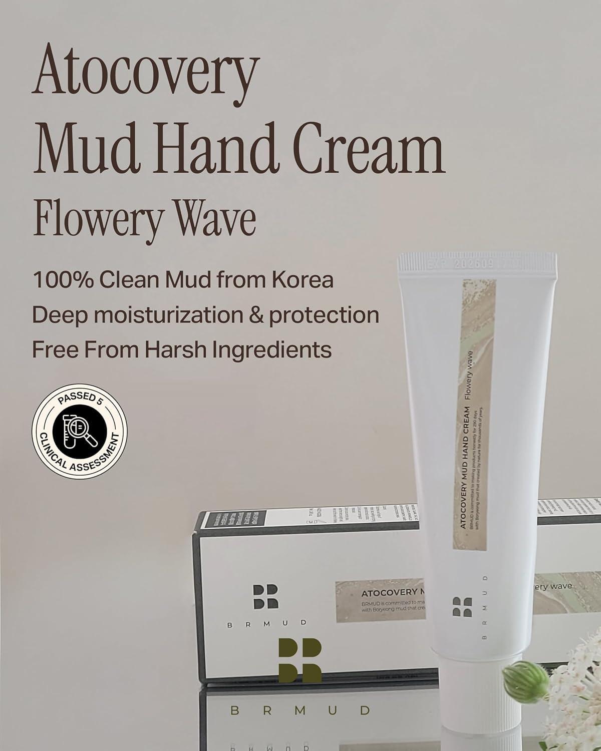 ATOCOVERY MUD HAND CREAM (FLOWERY WAVE) 50ml