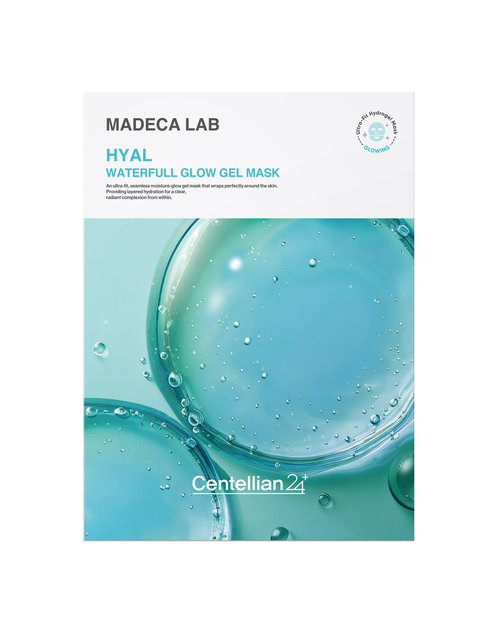 Madeca Lab Hyal Waterfull Glow Gel Mask 5ea