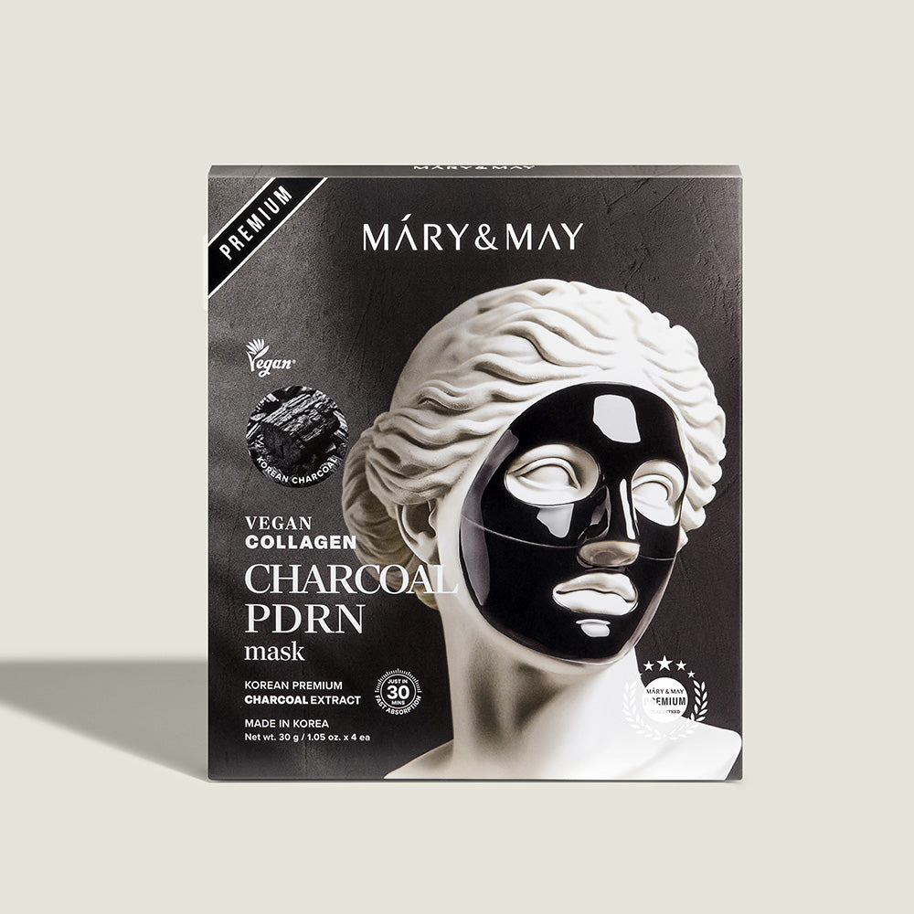 Vegan Collagen Charcoal PDRN Mask (30g x4)