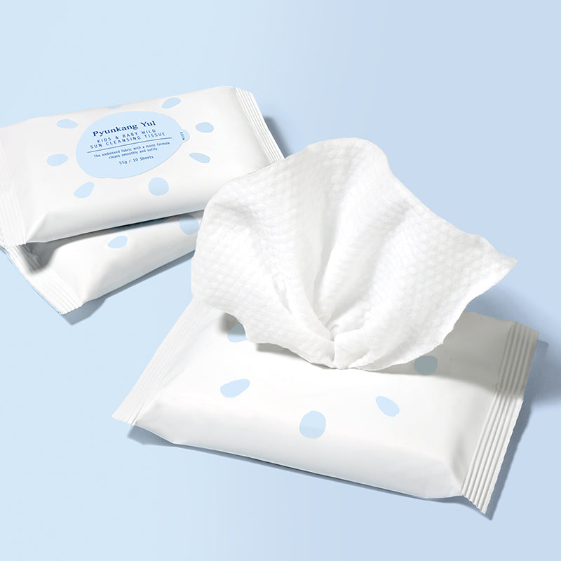 Kids & Baby Mild Sun Cleansing Tissue 10ea*5