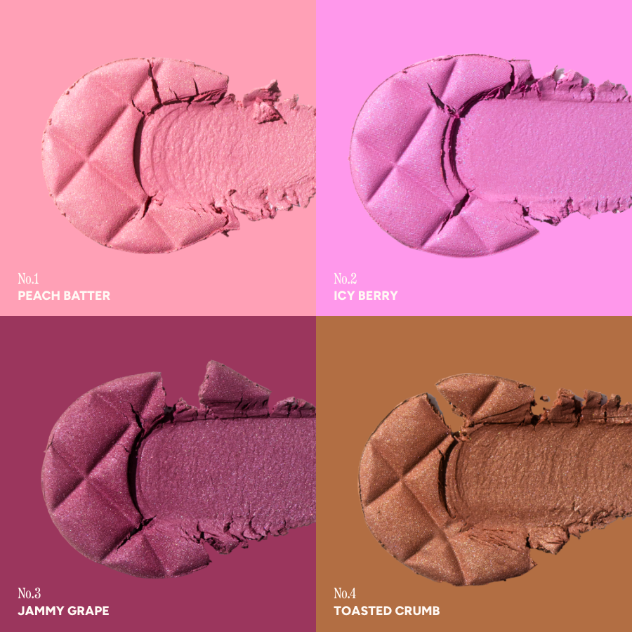 [Unleashia] Dough Dough Waffle Blush 7g - 4 Colors