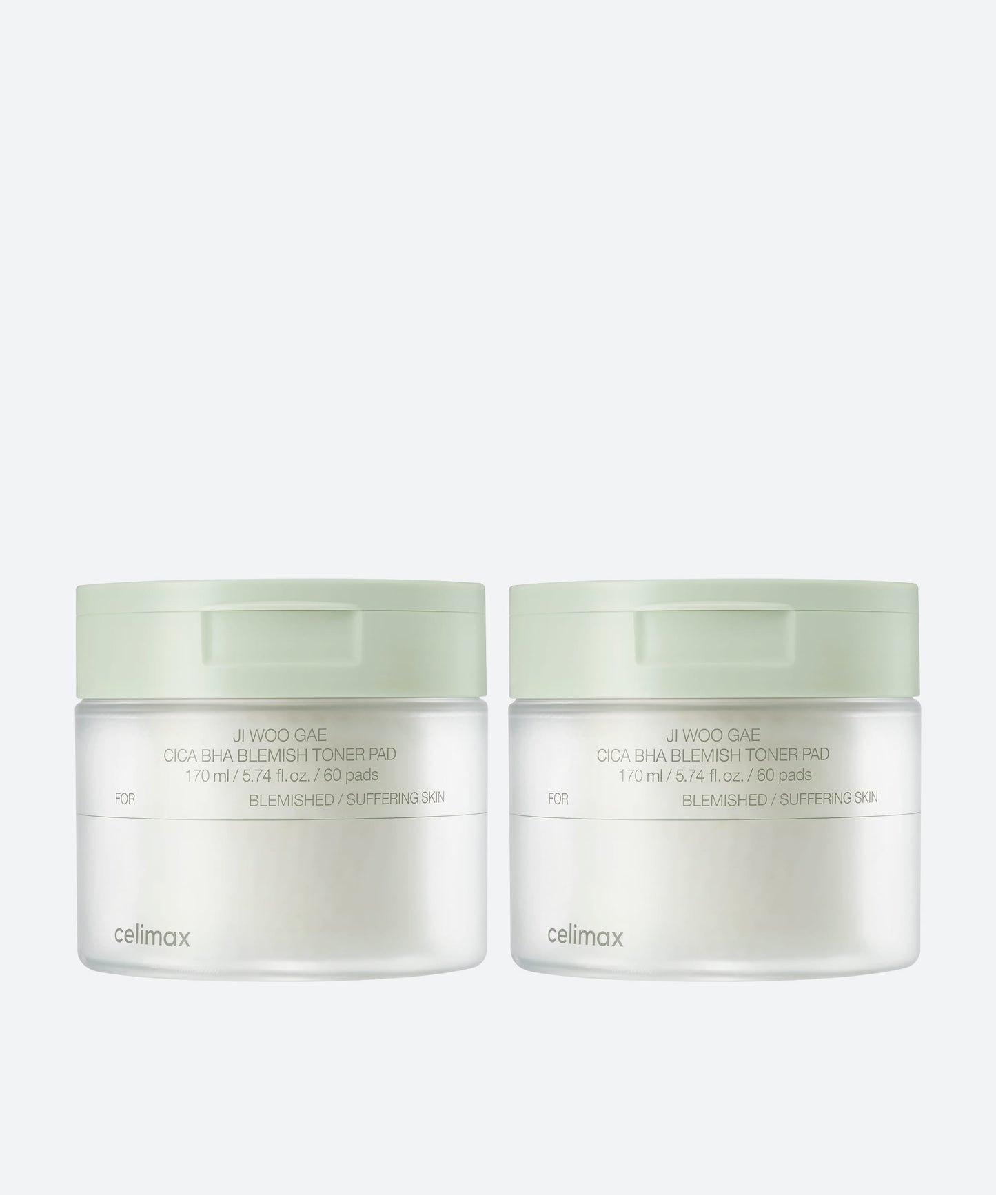 Ji Woo Gae Cica BHA Blemish Toner Pad 60pad