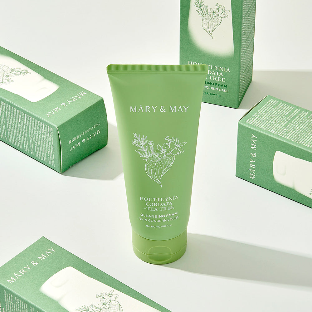 Houttuynia Cordata + Tea Tree Cleansing Foam - 150ml