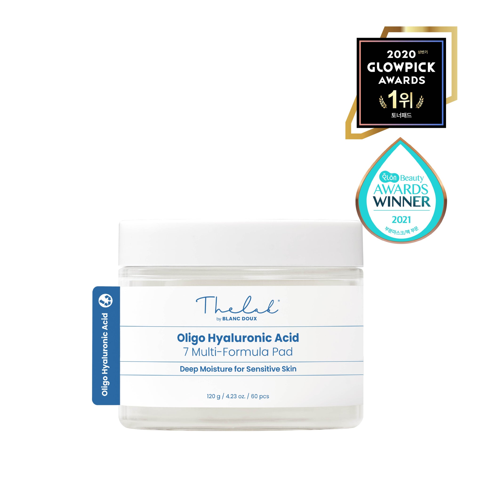 [THE LAB by BLANC DOUX] Oligo Hyaluronic Acid 7 Multi-formula Pad 120g