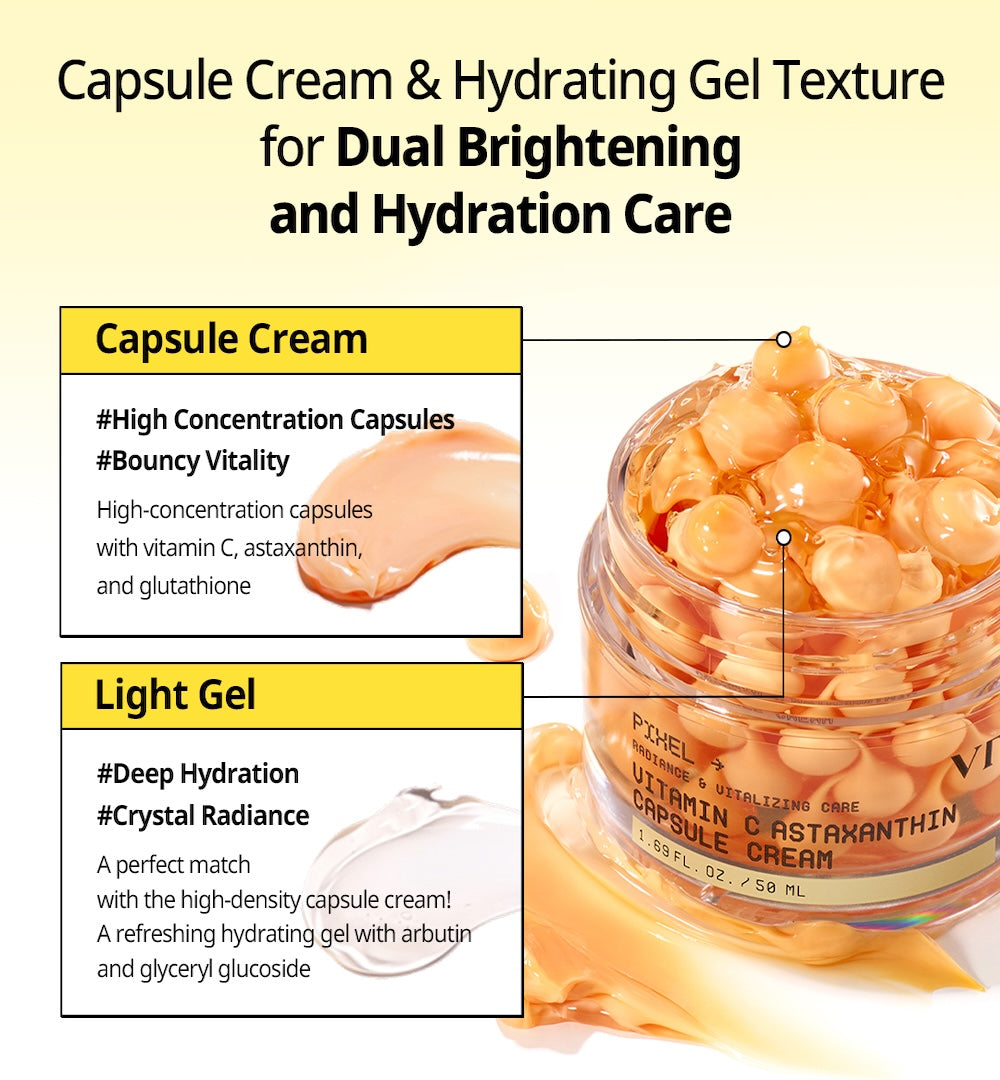 Vitamin C Astaxanthin Capsule Cream 50ml