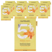 [Numbuzin] No.5+ Glutathione Vitamin Concentrated Mask 10ea