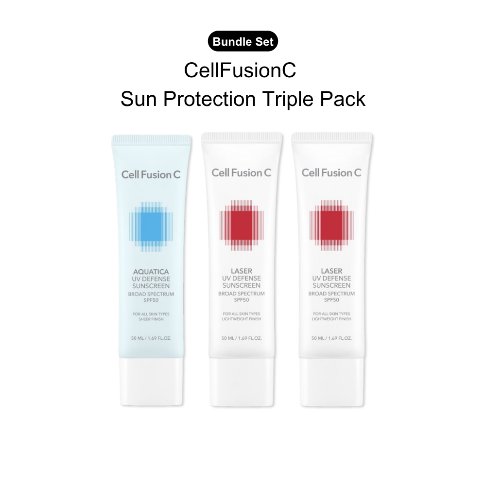 [Bundle] CellFusionC Sun Protection Triple Pack ― 50% OFF