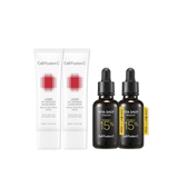 [Bundle] CellFusionC Sunscreen & Ampoule Double Set (2+2) ― 50% OFF