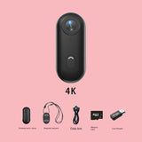 Thumb Bike Camera with Magnetic Back Clip, Mini Sports Action Camera & Thumb Recorder for Cycling, Outdoor Adventure & Pet Monitoring