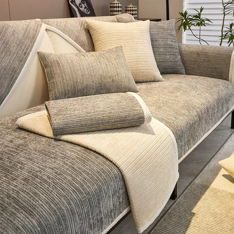 Universal Chenille Sofa Cover for All Seasons