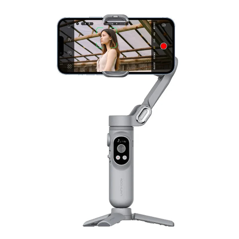 XPro Mobile Phone 3-Axis Anti-Shake Stabilizer, Handheld PTZ Gimbal for TikTok Short Video Vlog Shooting & Live Broadcast Support