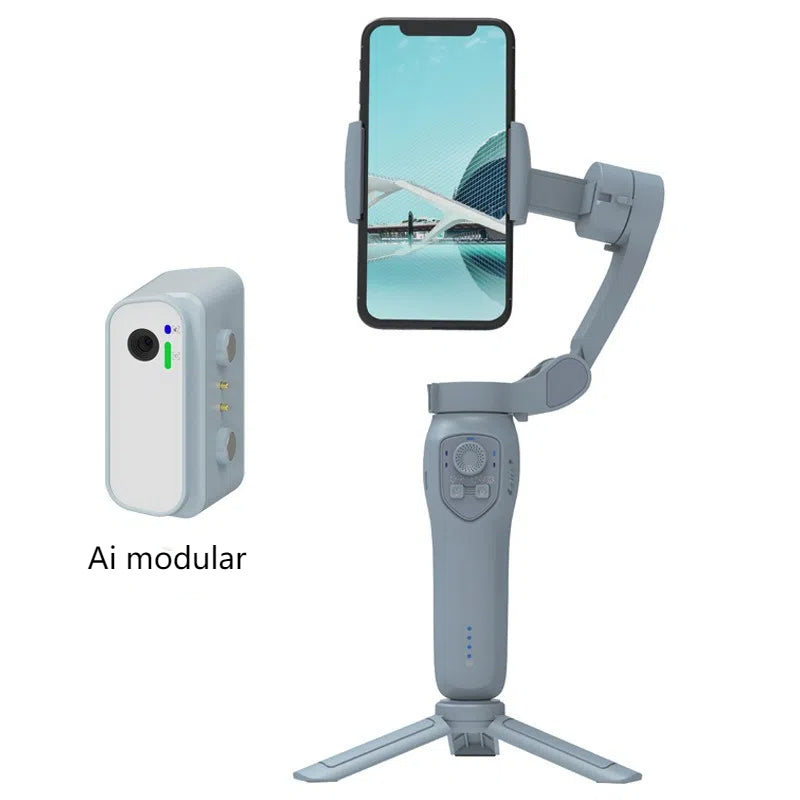 Mobile Phone Stabilizer Handheld PTZ Three-Axis Anti-Shake Gimbal, TikTok Live Vlog Video Recording Selfie Rod