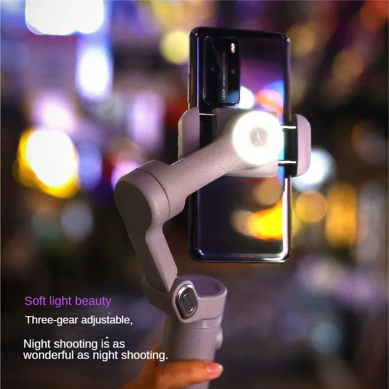 XPro Mobile Phone 3-Axis Anti-Shake Stabilizer, Handheld PTZ Gimbal for TikTok Short Video Vlog Shooting & Live Broadcast Support