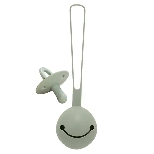 Nipple Storage Bag with Lanyard and Teether Chain