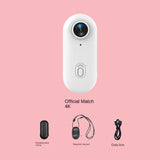 Thumb Bike Camera with Magnetic Back Clip, Mini Sports Action Camera & Thumb Recorder for Cycling, Outdoor Adventure & Pet Monitoring