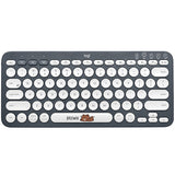 Logitech K380 Mini Bluetooth Wireless Keyboard Tablet Phone Pebble2+K390 Set