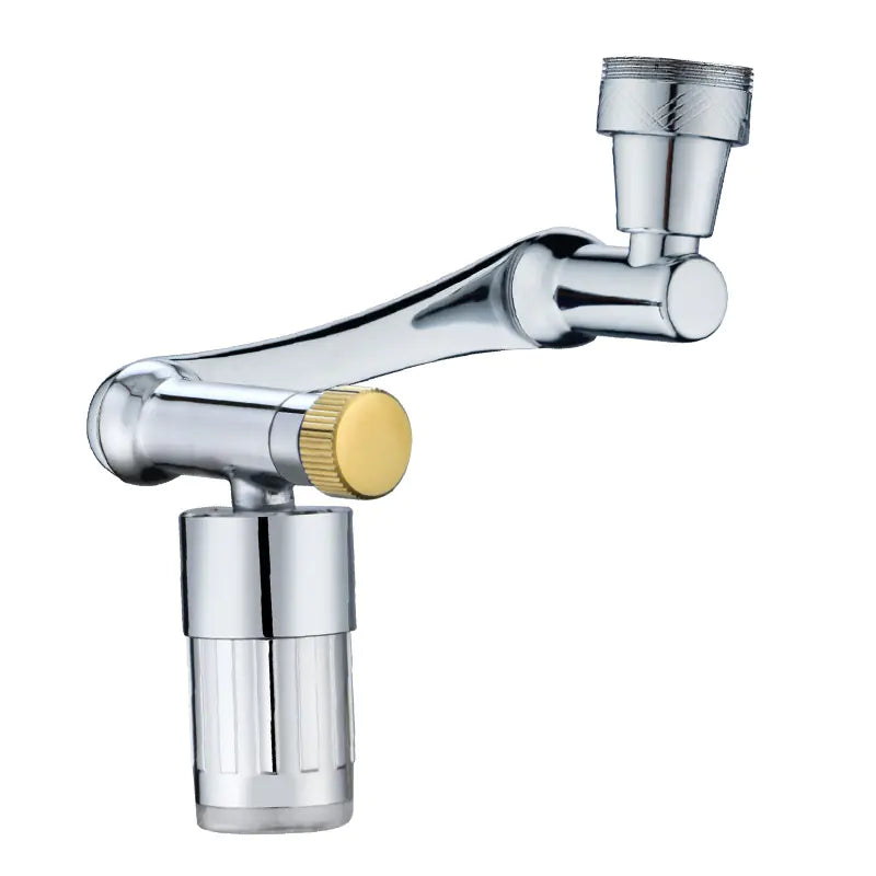 Multi-Functional Rotating Faucet Aerator with Dual Modes