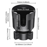 Large Car Water Cup Holder Storage Rack