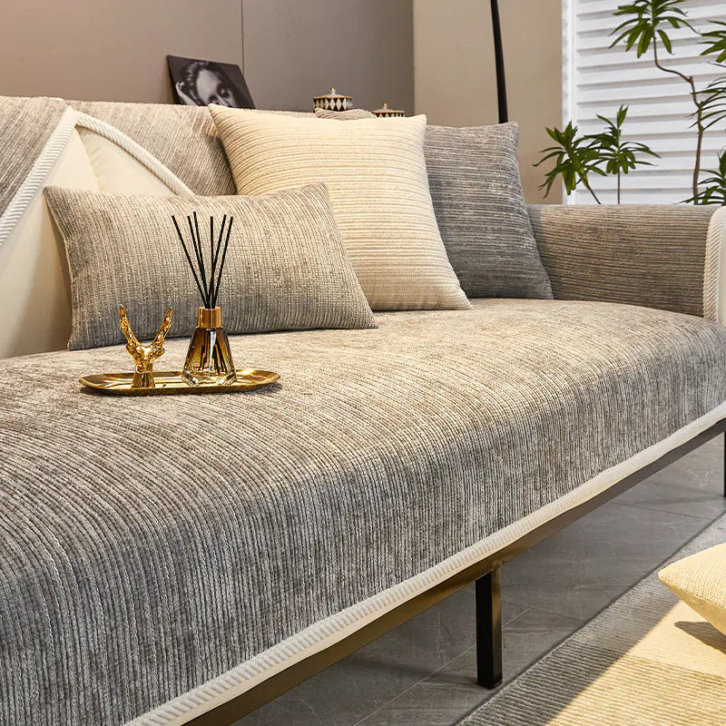 Universal Chenille Sofa Cover for All Seasons