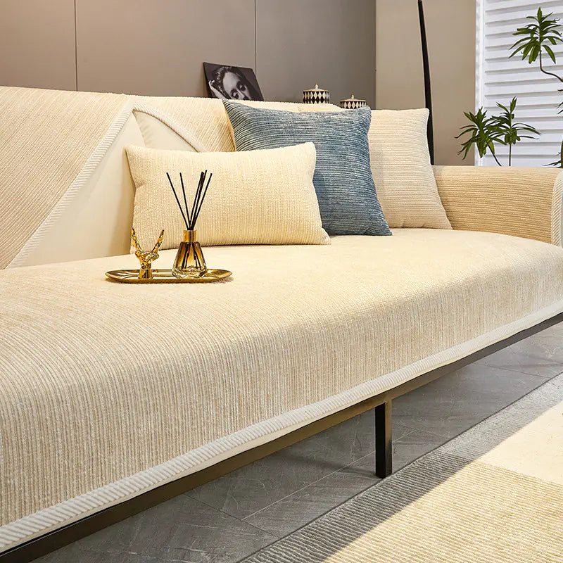 Universal Chenille Sofa Cover for All Seasons
