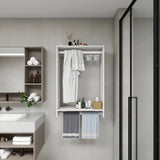 Modular Chic White Closet Organizer