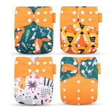 Happyflute Baby Cloth Training Pants - 4 Pack Washable