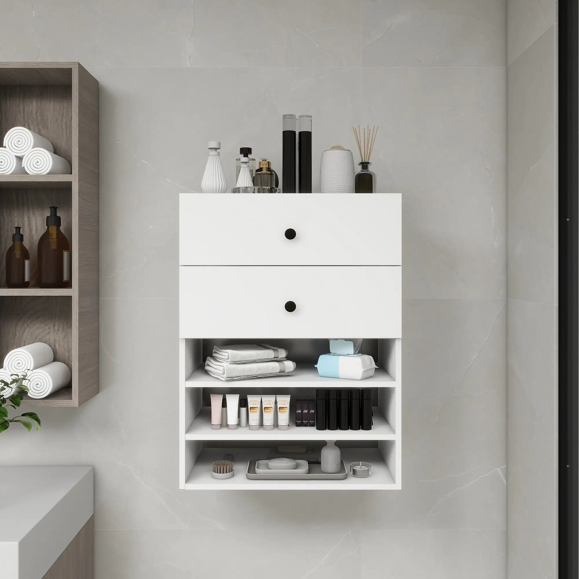 ModuCloset 2-Drawer Wood Organizer