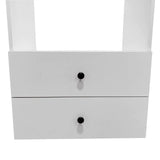B2 Modular Wood Closet Organizer