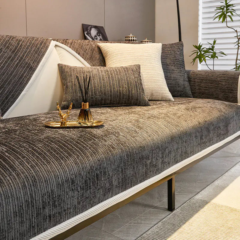 Universal Chenille Sofa Cover for All Seasons