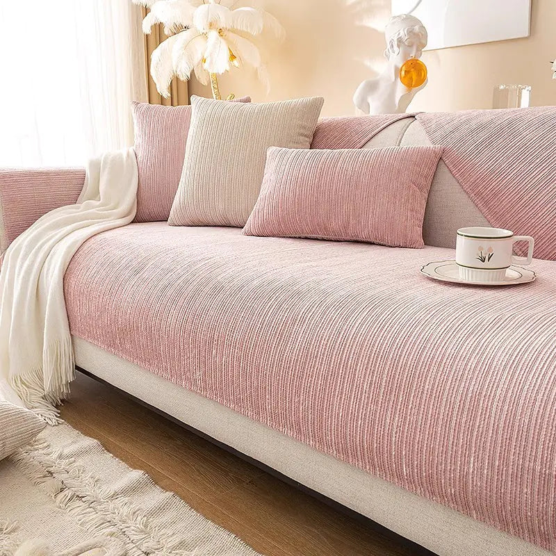 Universal Chenille Sofa Cover for All Seasons