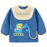 Waterproof Bib for Boys - Stylish Reversible Design