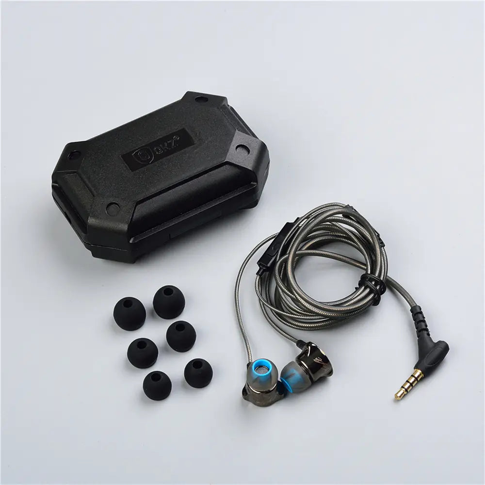 Heavy Bass Metal In-Ear Headphones with Microphone